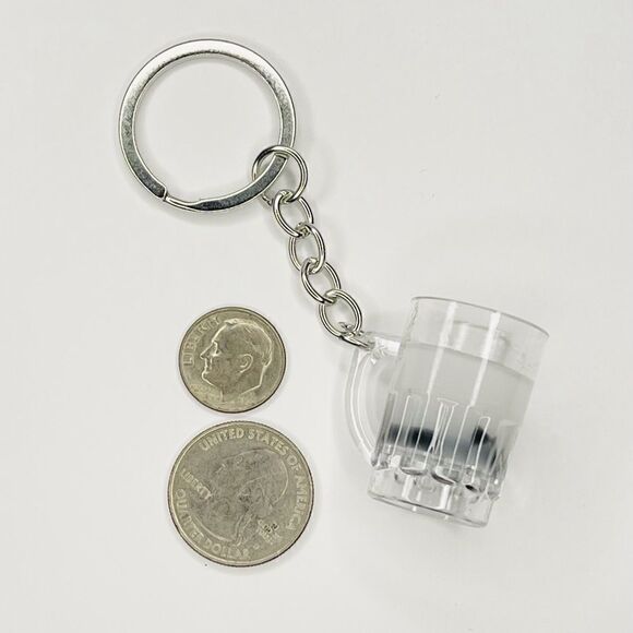 Bubble Tea with Boba Mug Keychain - Picture 1 of 2